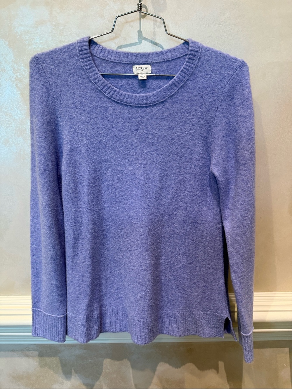 J. Crew Blue Crewneck Pullover Sweater